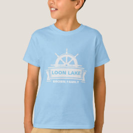 Lake House Lenkrad Familienname T-Shirt