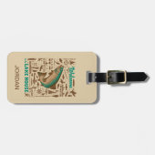 Lake House Pattern Gepäckanhänger (Vorderseite horizontal)