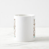 Lake House Pattern Kaffeetasse (Mittel)