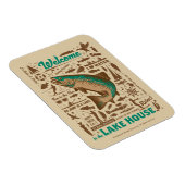 Lake House Pattern Magnet (Rechte Seite)