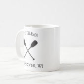 Lake House Personalisiert Kaffeetasse (Vorderseite Links)
