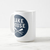 Lake House Personalisiert Kaffeetasse (Vorderseite Links)
