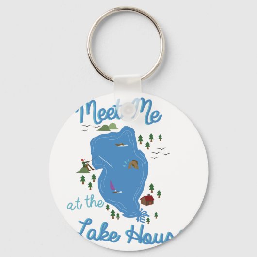 Lake House Schlüsselanhänger (Vorderseite)