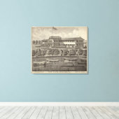 Lake House, Spring Lake, NJ Leinwanddruck (Insitu (Holzboden))