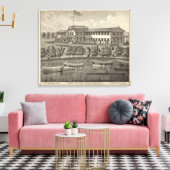 Lake House, Spring Lake, NJ Leinwanddruck (Insitu (Wohnzimmer))