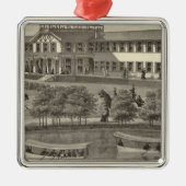 Lake House, Spring Lake, NJ Silbernes Ornament (Vorne)