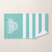 Lake House Vacation Family Badhandtuch Set (Handtuch)