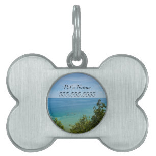 Lake Huron Lookout Pet ID Tag Tiermarke
