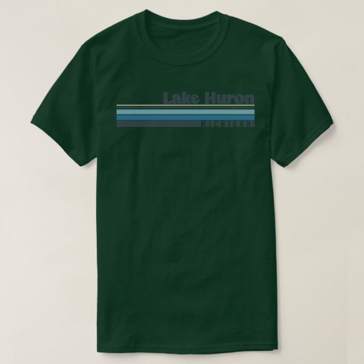 Lake Huron Michigan T-Shirt (Design vorne)