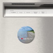 Lake Huron Summer Beach Magnet (In Situ (Geschirrspüler))