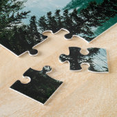 Lake in Banff National Park in Alberta Kanada Puzzle (Seite)