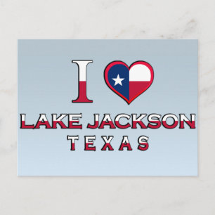 Lake Jackson, Texas Postkarte