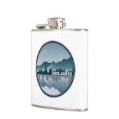 Lake James North Carolina Reflektion Flachmann (Links)