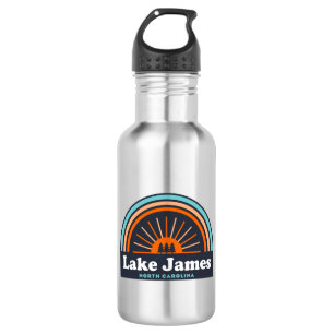 Lake James North Carolina Regenbogen Edelstahlflasche