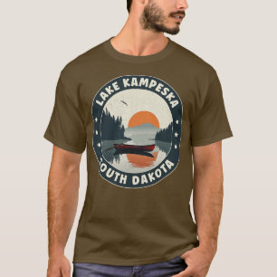 Lake Kampeska South Dakota Sunset T-Shirt