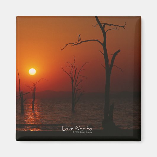 Lake Kariba Sunset Magnet (Vorne)