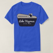 Lake Kegonsa Staat Park Wisconsin Willkommen T-Shirt (Design vorne)
