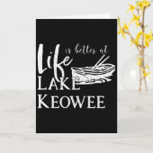 Lake Keowee  Karte (Gelbe Blume)