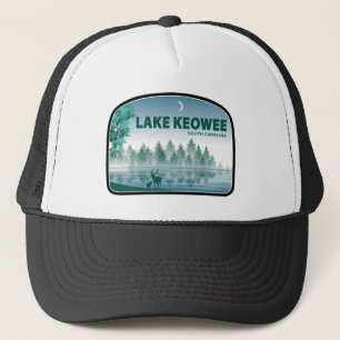 Lake Keowee South Carolina Hirsche Truckerkappe