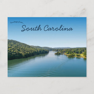 Lake Keowee South Carolina USA Postkarte
