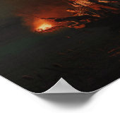 Lake Krøderen Poster (Ecke)