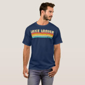 LAKE LANIER GEORGIA Funny Fishing Camping Summer T-Shirt (Vorne ganz)