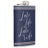 Lake Life Nautic Junggeselinnen-Abschied Ehefrau Flachmann (Rechts)