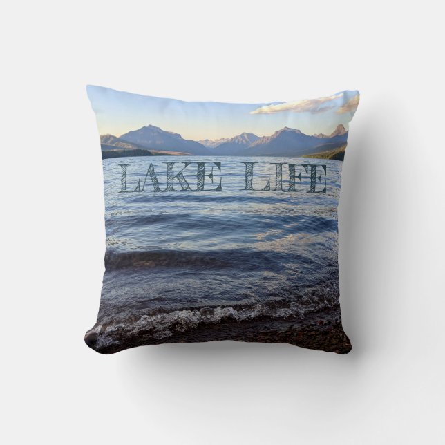 Lake Life Pillow Kissen (Vorderseite)