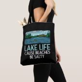 Lake Life Salty Beaches Tasche (Von Nahem)