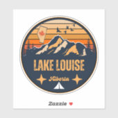 Lake Louise, Alberta Aufkleber (Blatt)