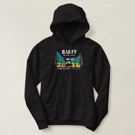Lake Louise Alberta Banff National Parks Canada Be Hoodie (Design vorne)