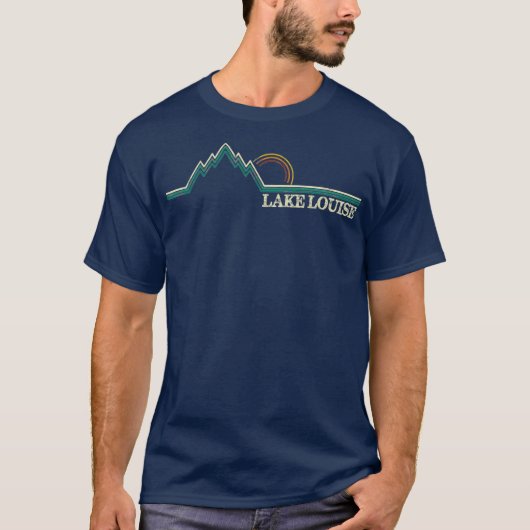 Lake Louise Alberta Canada Banff T-Shirt (Vorderseite)