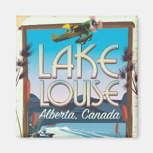 Lake Louise, Alberta Canada Reiseplakat Magnet