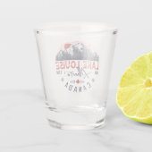 Lake Louise Alberta Canada Travel Ski Souvenirs Schnapsglas (Rückseite)