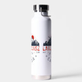 Lake Louise Alberta Canada Travel Ski Souvenirs Trinkflasche (Links)