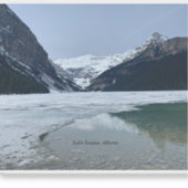 Lake Louise, Alberta Canadian Rockies Aufkleber (Vorderseite)