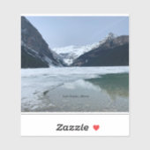 Lake Louise, Alberta Canadian Rockies Aufkleber (Blatt)