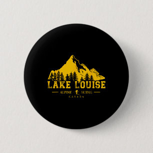 Lake Louise Alberta Kanada Skigebiet Alberta Button