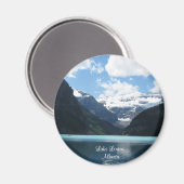 Lake Louise, Alberta Magnet (Vorderseite/Rückseite)