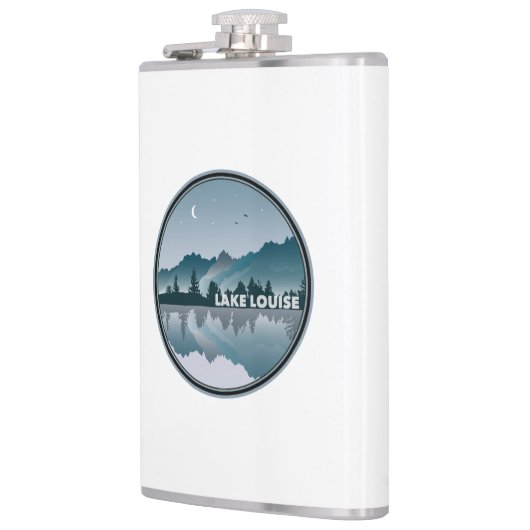 Lake Louise Alberta Reflection Flachmann (Links)