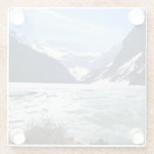 Lake Louise, Banff, Alberta, Kanada Glasuntersetzer (Rückseite)