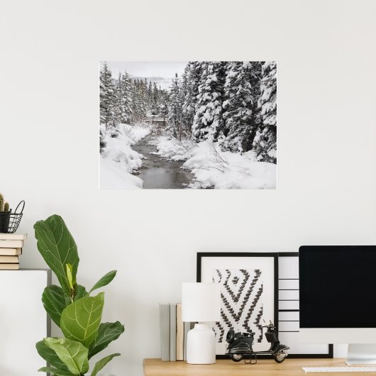 Lake Louise, Banff, Alberta Kanada Poster (Heimbüro)