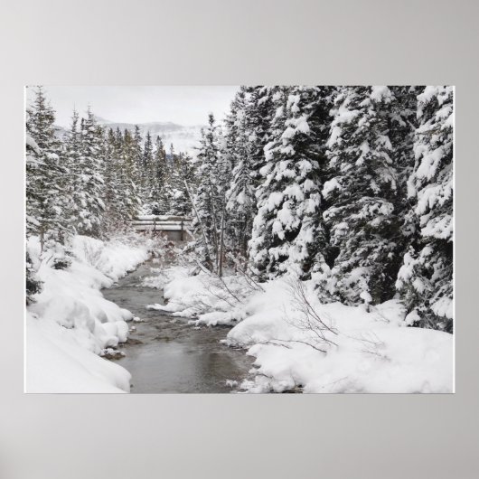 Lake Louise, Banff, Alberta Kanada Poster (Vorne)