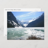 Lake Louise, Banff, Alberta, Kanada Postkarte (Vorne/Hinten)