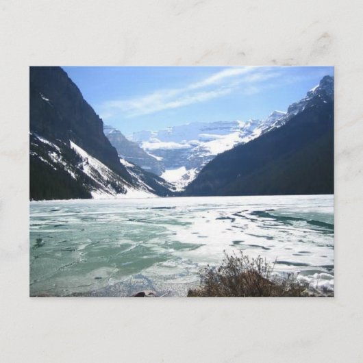Lake Louise, Banff, Alberta, Kanada Postkarte (Vorderseite)