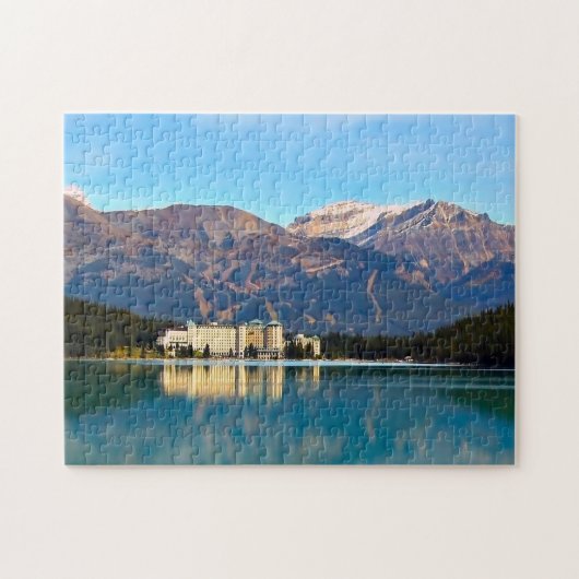 Lake Louise Banff Alberta Puzzle (Horizontal)