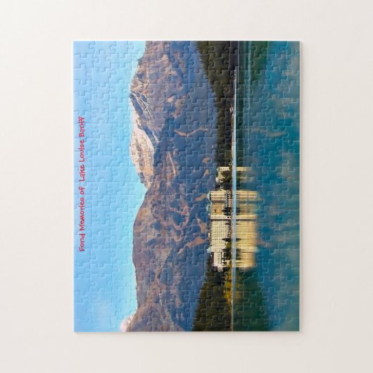 Lake Louise Banff. Jigsaw Puzzle (Vertikal)