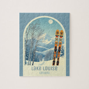 Lake Louise Banff Kanada Skigebiet Spiel  Puzzle