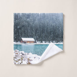 Lake Louise Banff National Park Alberta Kanada Waschlappen