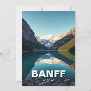 Lake Louise: Banff National Park Canada Feiertagskarte